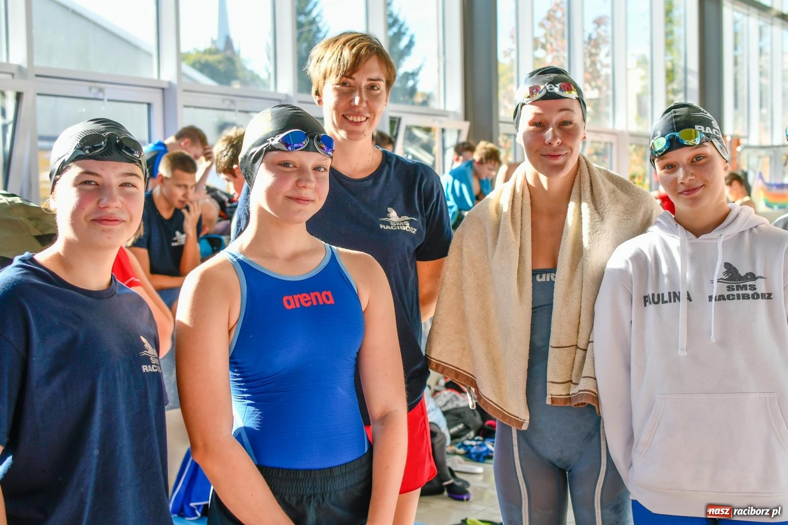 Zdjęcie w galerii na portalu naszraciborz.pl: Pływacka rywalizacja w sprincie w ZSOMS [FOTO i WIDEO] wiadomości z regionu