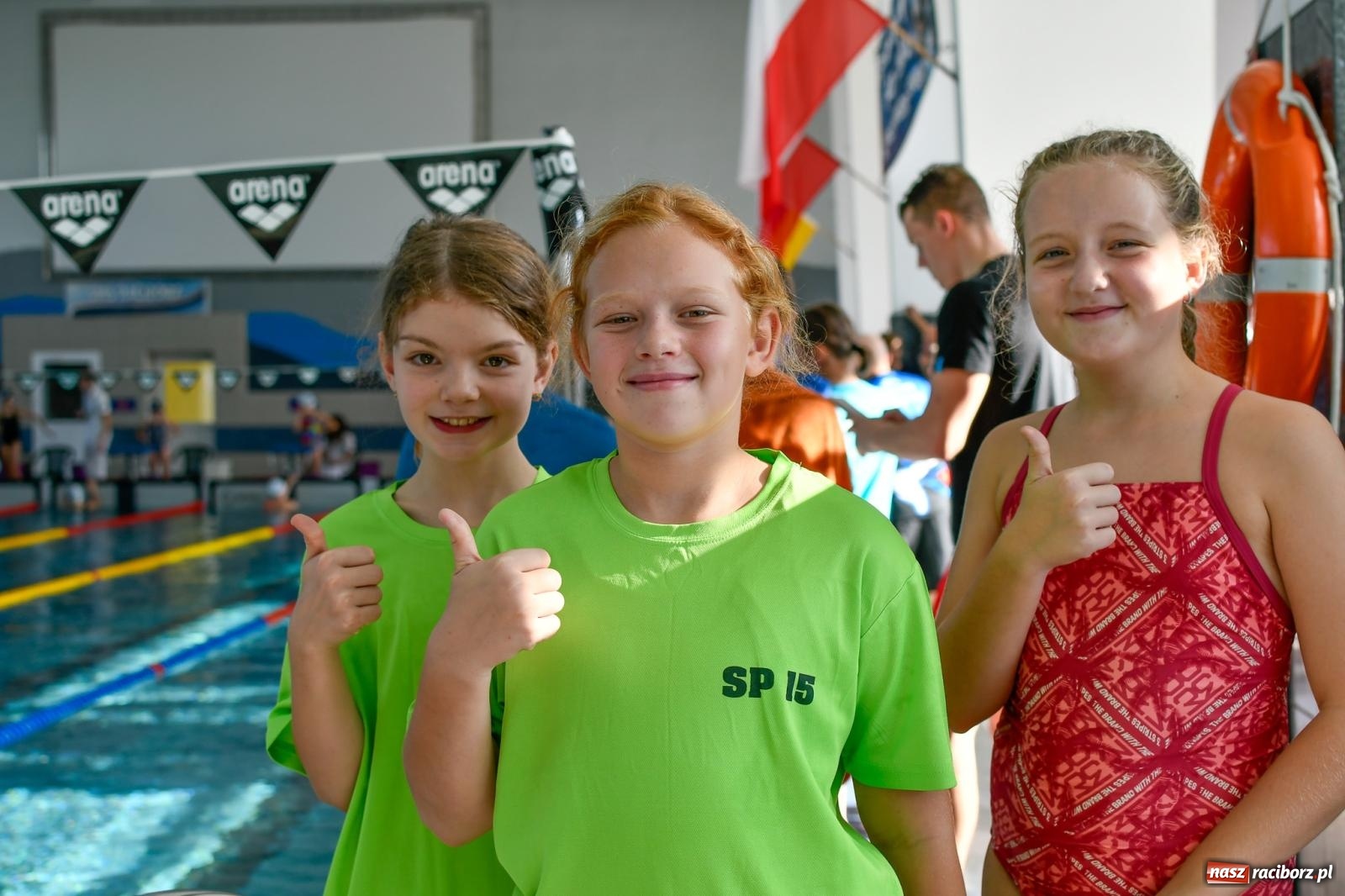 Zdjęcie w galerii na portalu naszraciborz.pl: Pływacka rywalizacja w sprincie w ZSOMS [FOTO i WIDEO] wiadomości z regionu