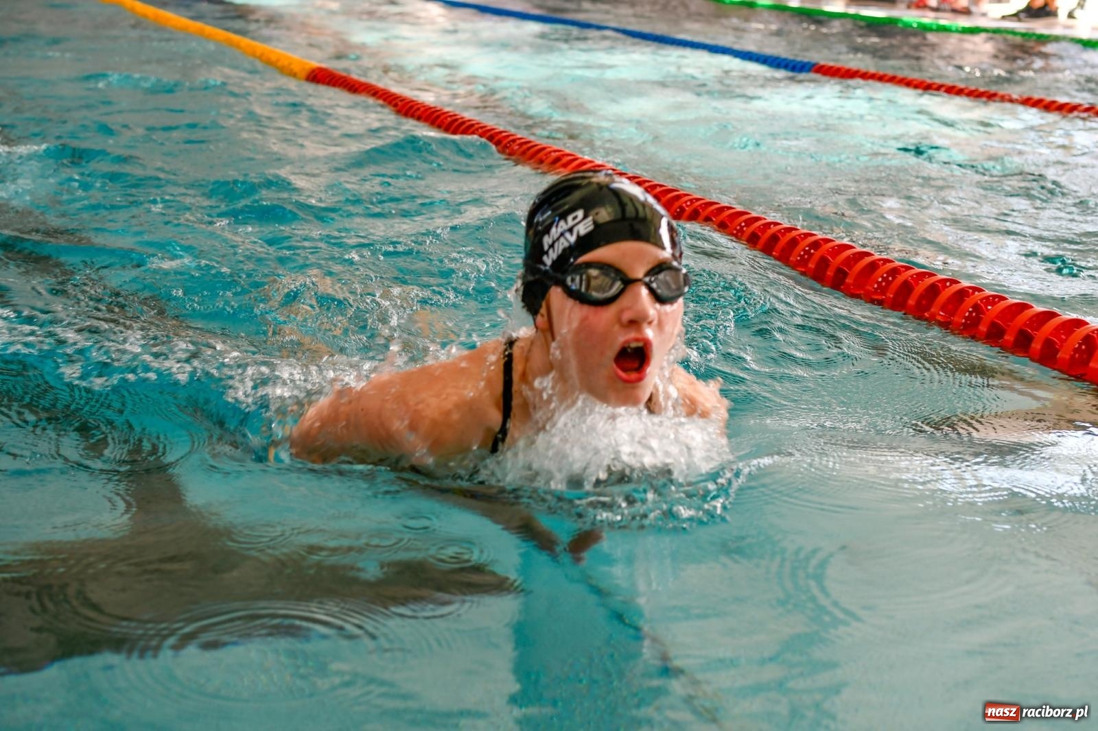 Zdjęcie w galerii na portalu naszraciborz.pl: Pływacka rywalizacja w sprincie w ZSOMS [FOTO i WIDEO] wiadomości z regionu