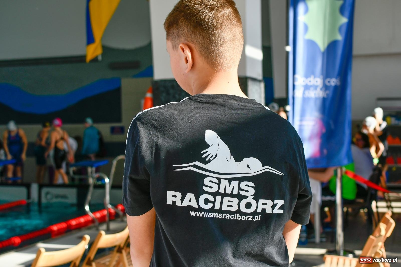 Zdjęcie w galerii na portalu naszraciborz.pl: Pływacka rywalizacja w sprincie w ZSOMS [FOTO i WIDEO] wiadomości z regionu