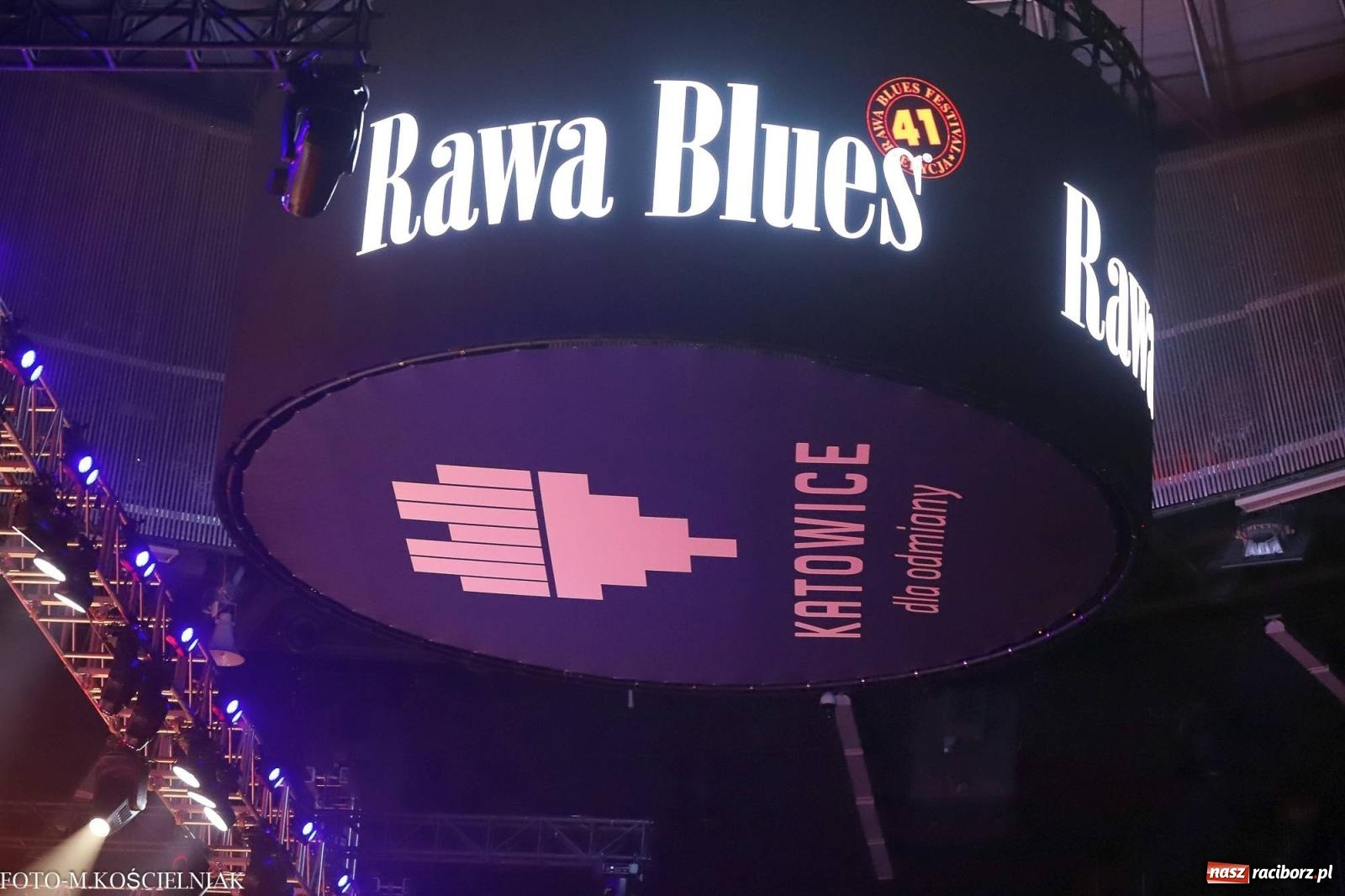 Zdjęcie w galerii na portalu naszraciborz.pl: 41. Festiwal Rawa Blues w katowickim Spodku wiadomości z regionu