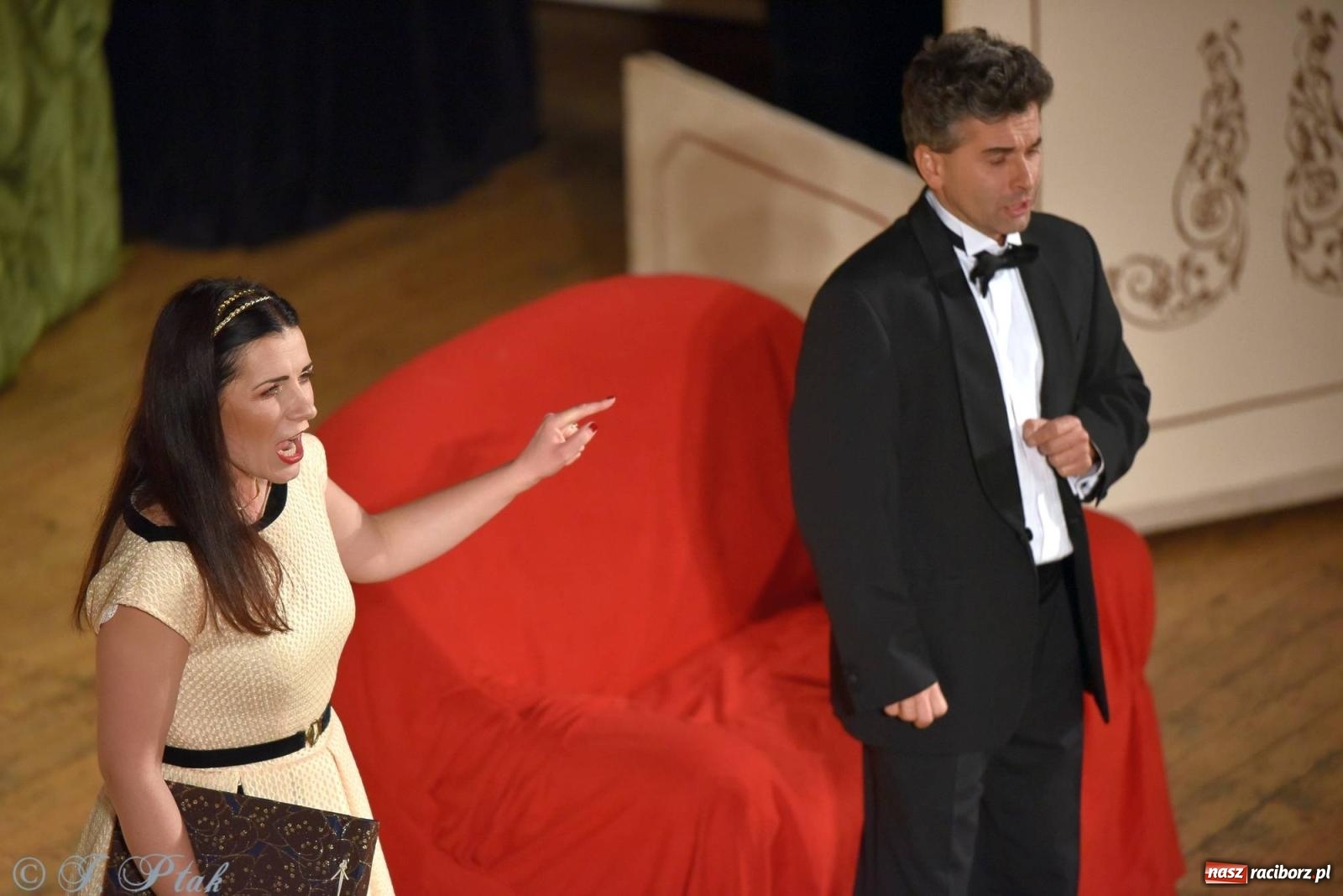 Zdjęcie w galerii na portalu naszraciborz.pl: Wiedeńska krew - operetka na deskach RCK [FOTO i WIDEO] wiadomości z regionu