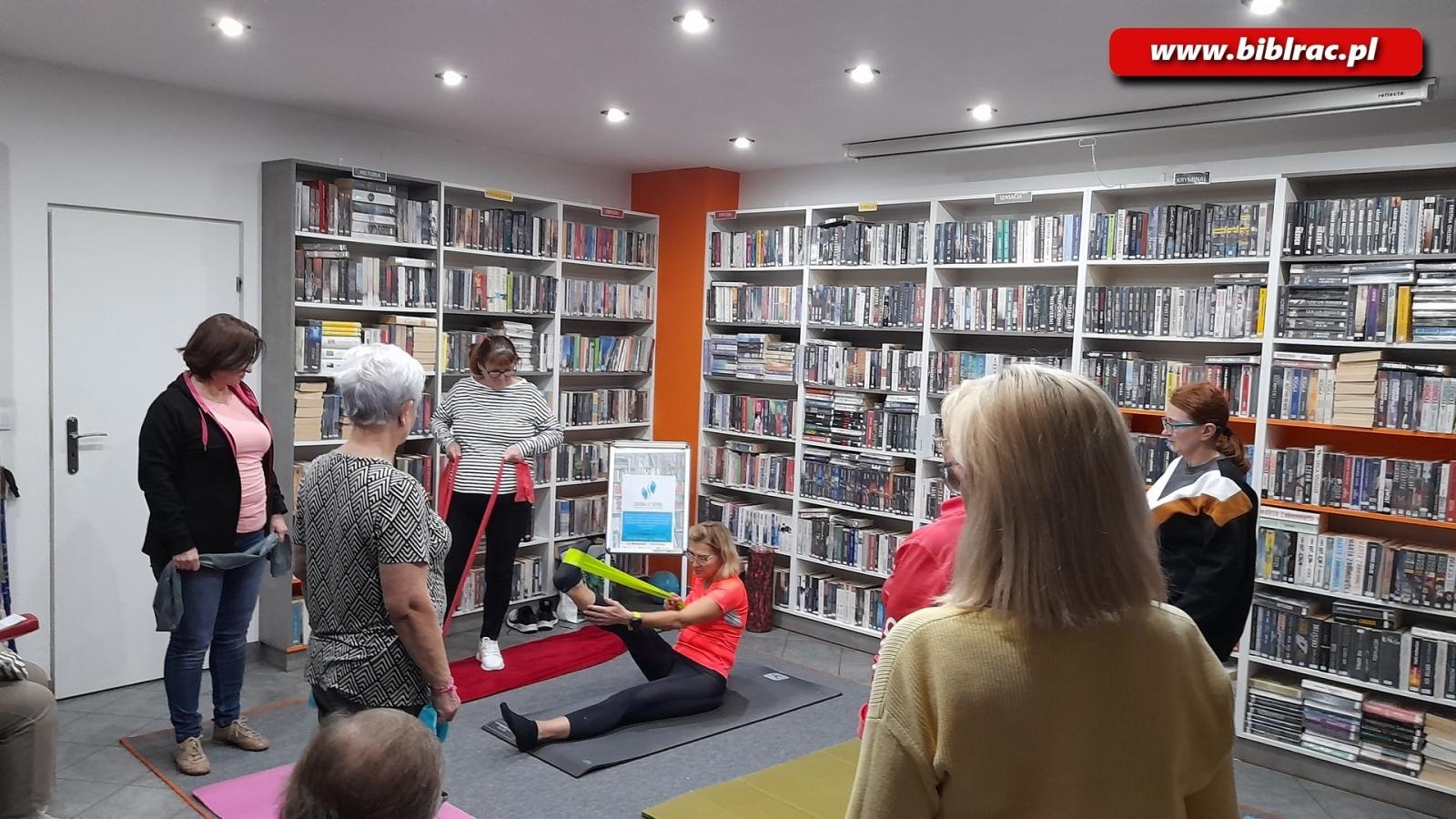 Zdjęcie w galerii na portalu naszraciborz.pl: Zadbaj o kręgosłup! Spotkanie w bibliotece na Ostrogu wiadomości z regionu