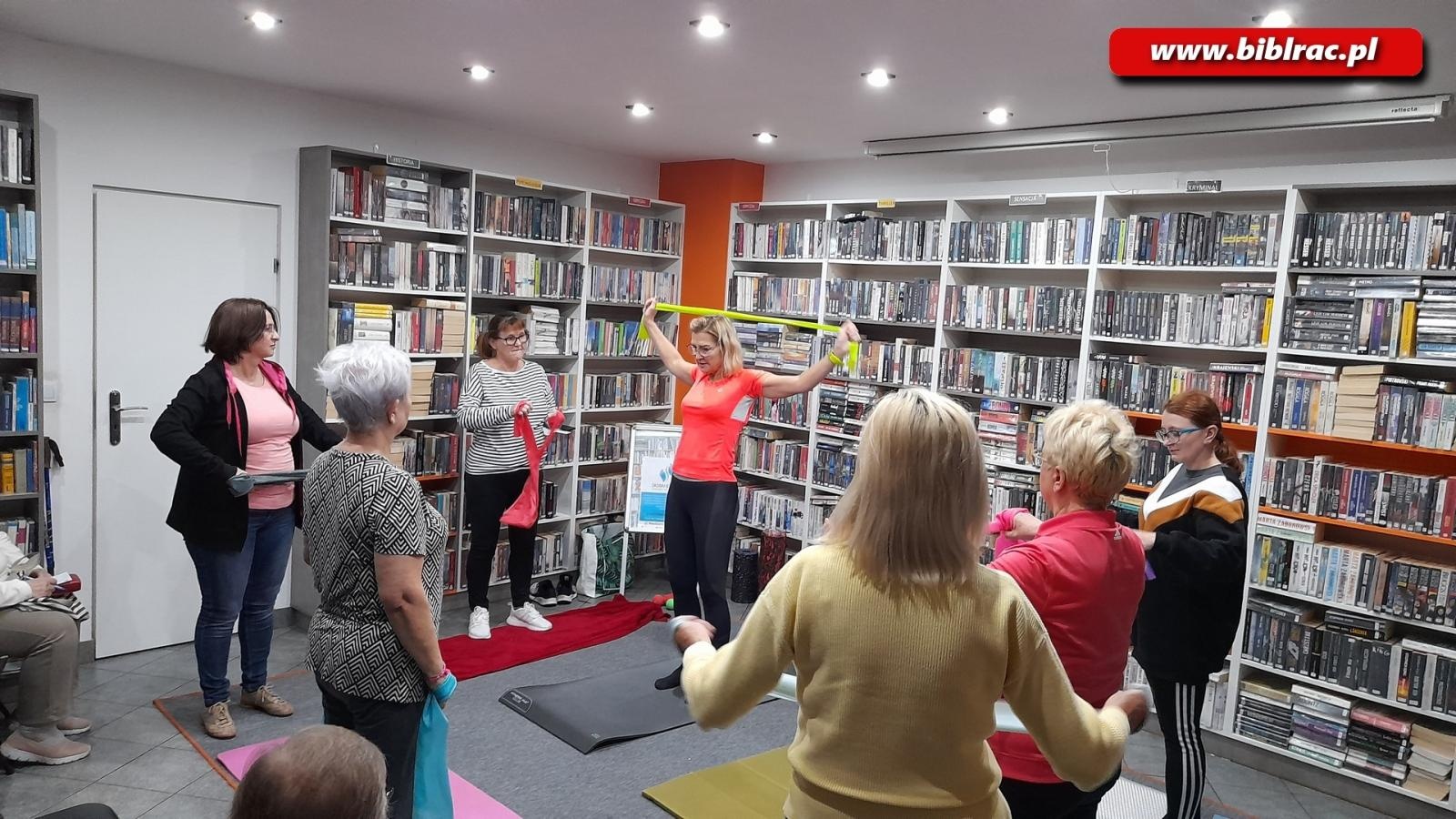 Zdjęcie w galerii na portalu naszraciborz.pl: Zadbaj o kręgosłup! Spotkanie w bibliotece na Ostrogu wiadomości z regionu