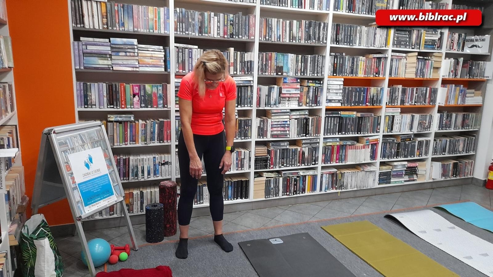 Zdjęcie w galerii na portalu naszraciborz.pl: Zadbaj o kręgosłup! Spotkanie w bibliotece na Ostrogu wiadomości z regionu