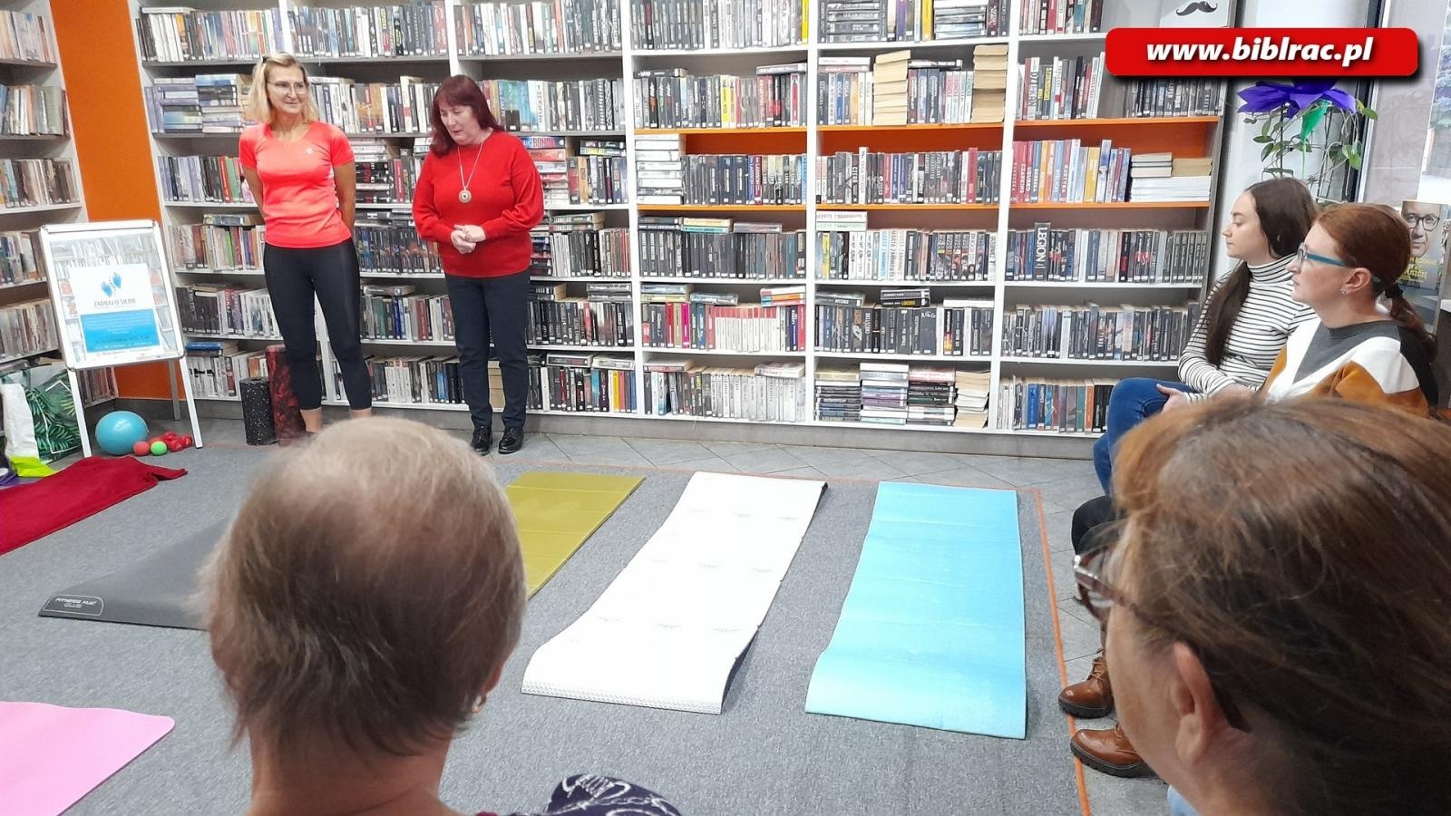 Zdjęcie w galerii na portalu naszraciborz.pl: Zadbaj o kręgosłup! Spotkanie w bibliotece na Ostrogu wiadomości z regionu