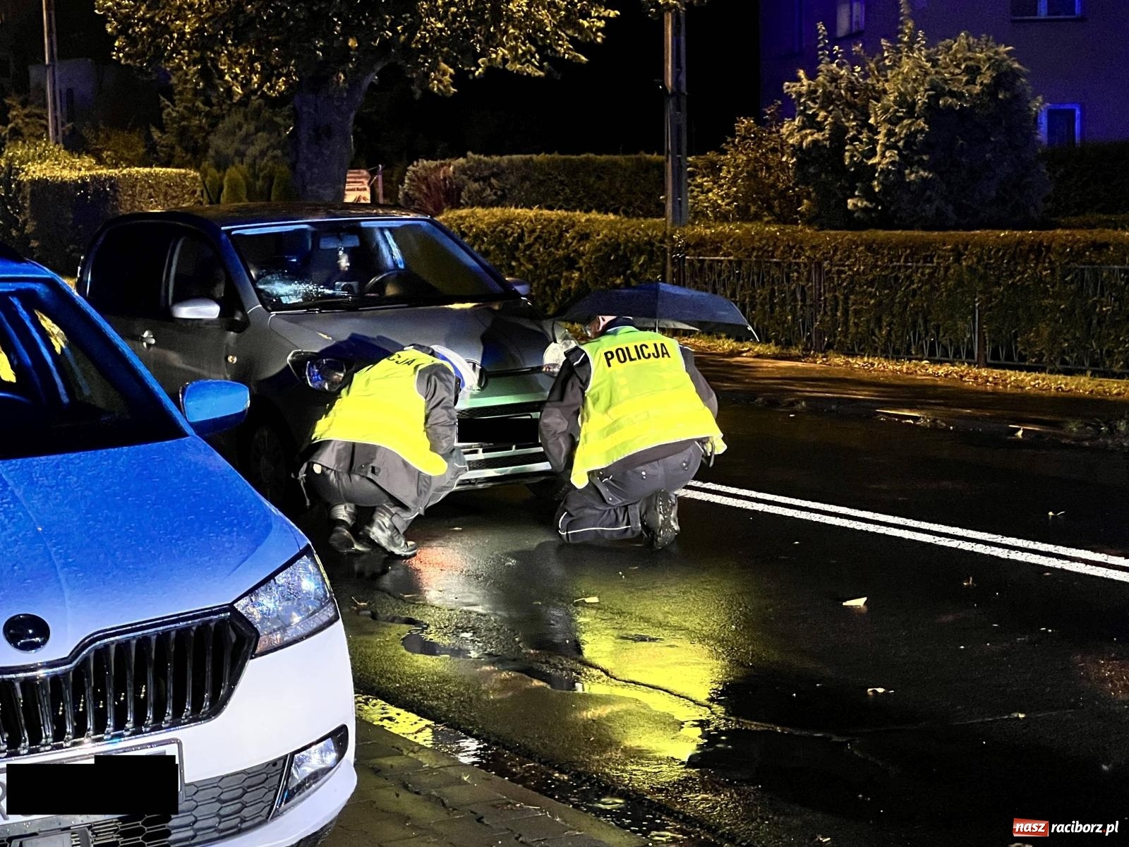 Zdjęcie w galerii na portalu naszraciborz.pl: Potrącenie na Opawskiej. 36-latka w szpitalu [FOTO] wiadomości z regionu