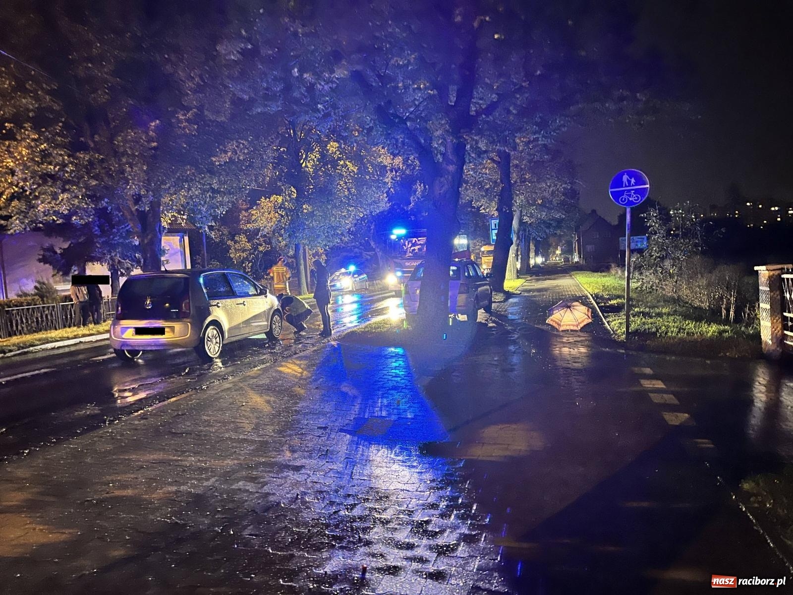 Zdjęcie w galerii na portalu naszraciborz.pl: Potrącenie na Opawskiej. 36-latka w szpitalu [FOTO] wiadomości z regionu