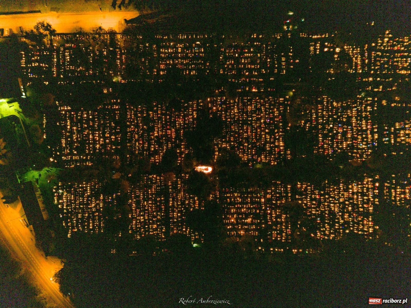 Zdjęcie w galerii na portalu naszraciborz.pl: Nieszpory i procesja na cmentarzu Jeruzalem [FOTO i WIDEO] wiadomości z regionu