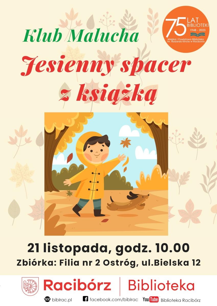 Zdjęcie w galerii na portalu naszraciborz.pl: Biblioteka na Ostrogu zaprasza – sprawdź listopadową ofertę wydarzeń wiadomości z regionu