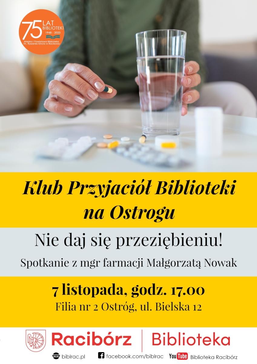 Zdjęcie w galerii na portalu naszraciborz.pl: Biblioteka na Ostrogu zaprasza – sprawdź listopadową ofertę wydarzeń wiadomości z regionu