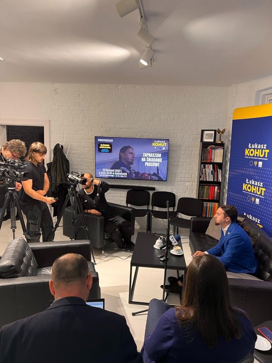 Zdjęcie w galerii na portalu naszraciborz.pl: Europoseł Łukasz Kohut o sytuacji umowy społecznej dla górnictwa wiadomości z regionu