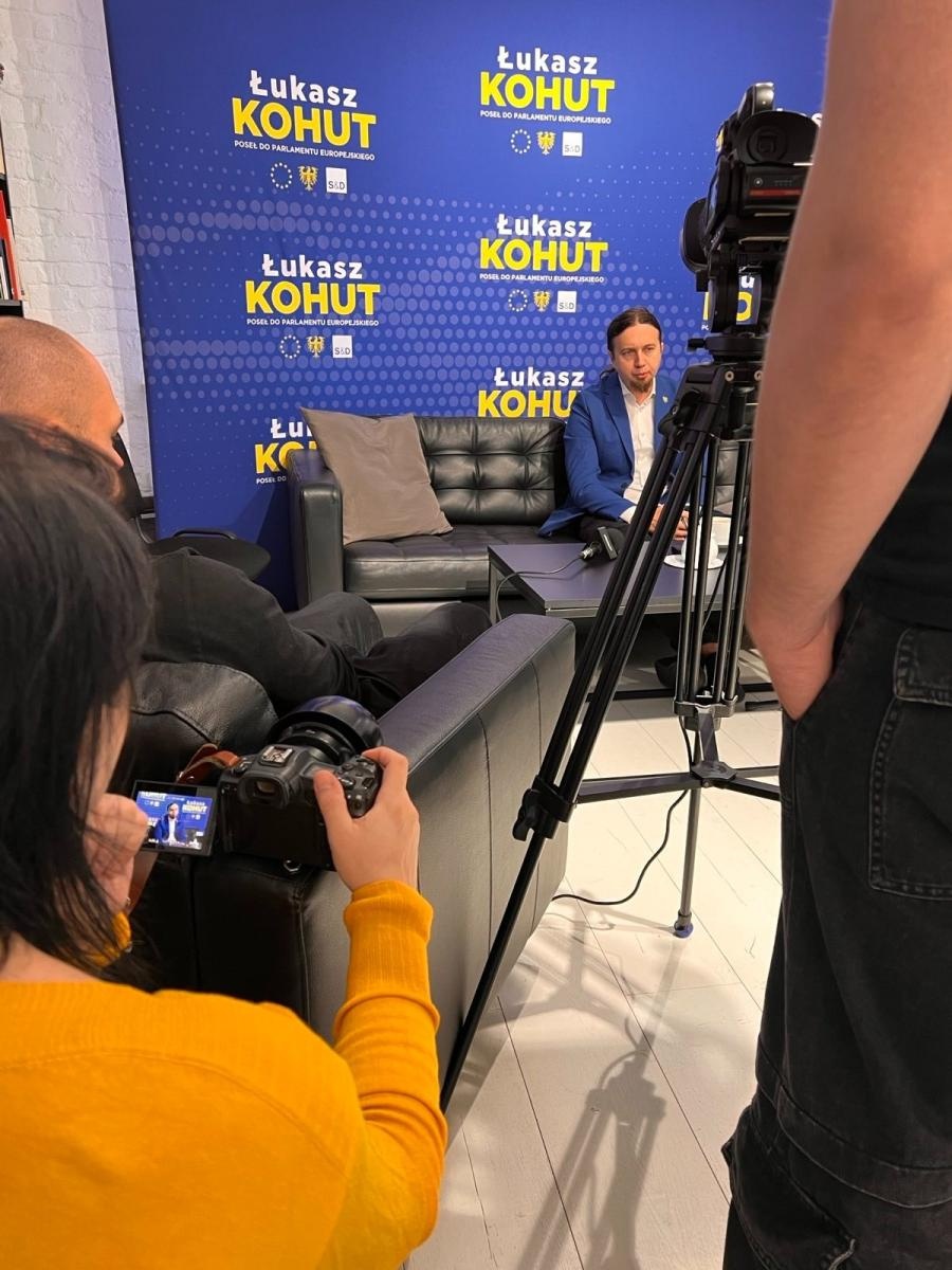 Zdjęcie w galerii na portalu naszraciborz.pl: Europoseł Łukasz Kohut o sytuacji umowy społecznej dla górnictwa wiadomości z regionu