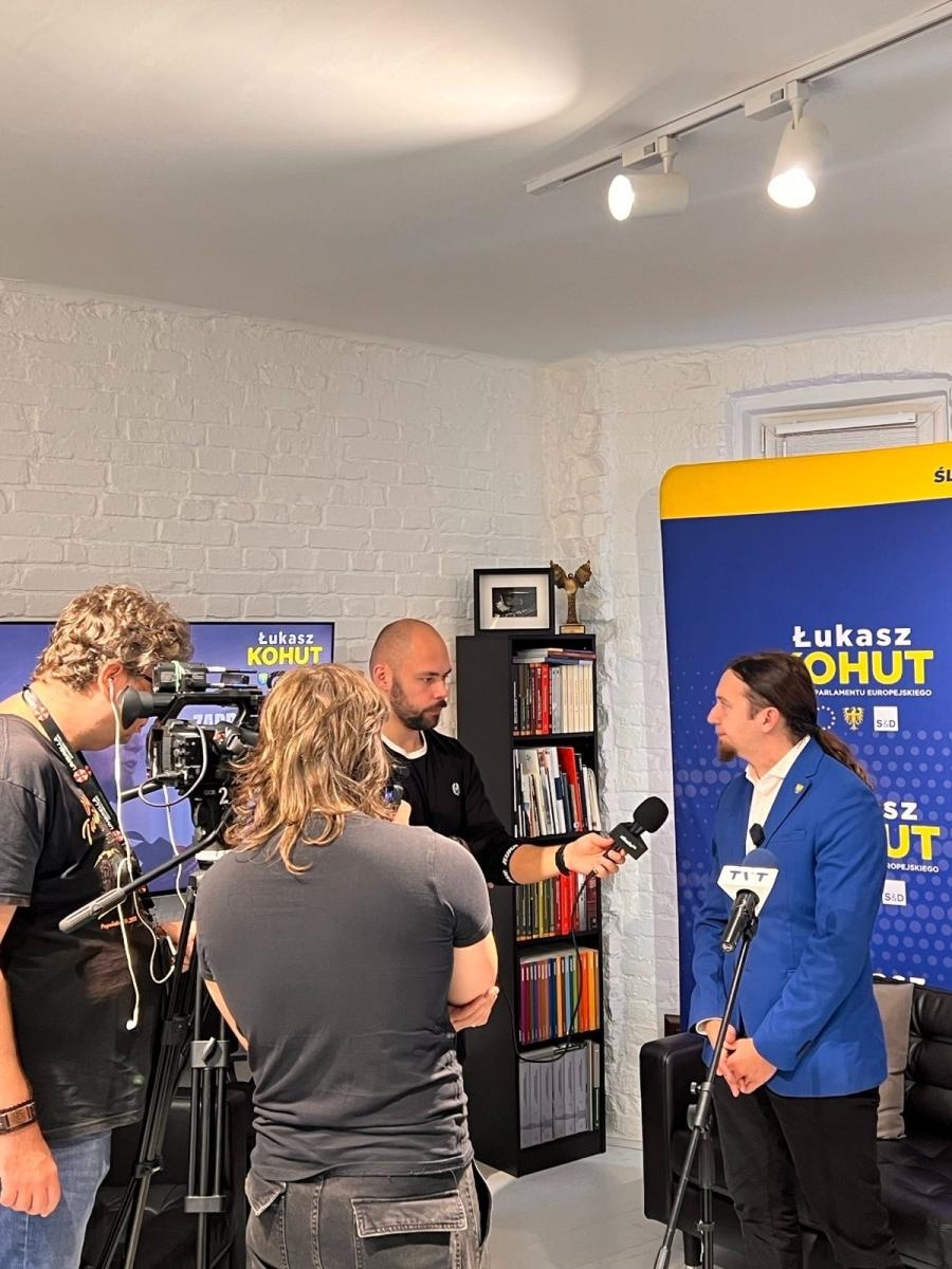 Zdjęcie w galerii na portalu naszraciborz.pl: Europoseł Łukasz Kohut o sytuacji umowy społecznej dla górnictwa wiadomości z regionu