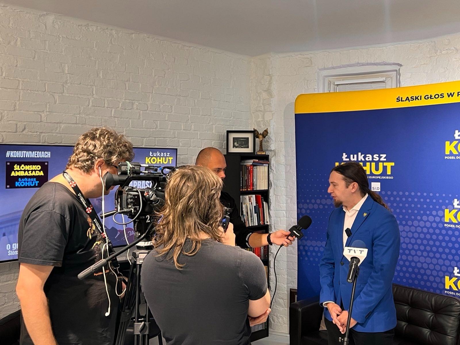 Zdjęcie w galerii na portalu naszraciborz.pl: Europoseł Łukasz Kohut o sytuacji umowy społecznej dla górnictwa wiadomości z regionu