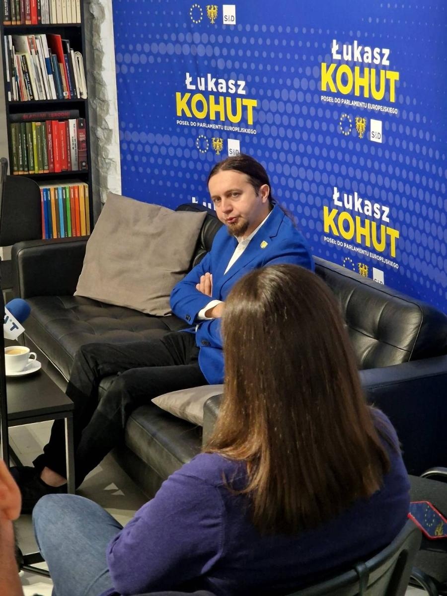 Zdjęcie w galerii na portalu naszraciborz.pl: Europoseł Łukasz Kohut o sytuacji umowy społecznej dla górnictwa wiadomości z regionu