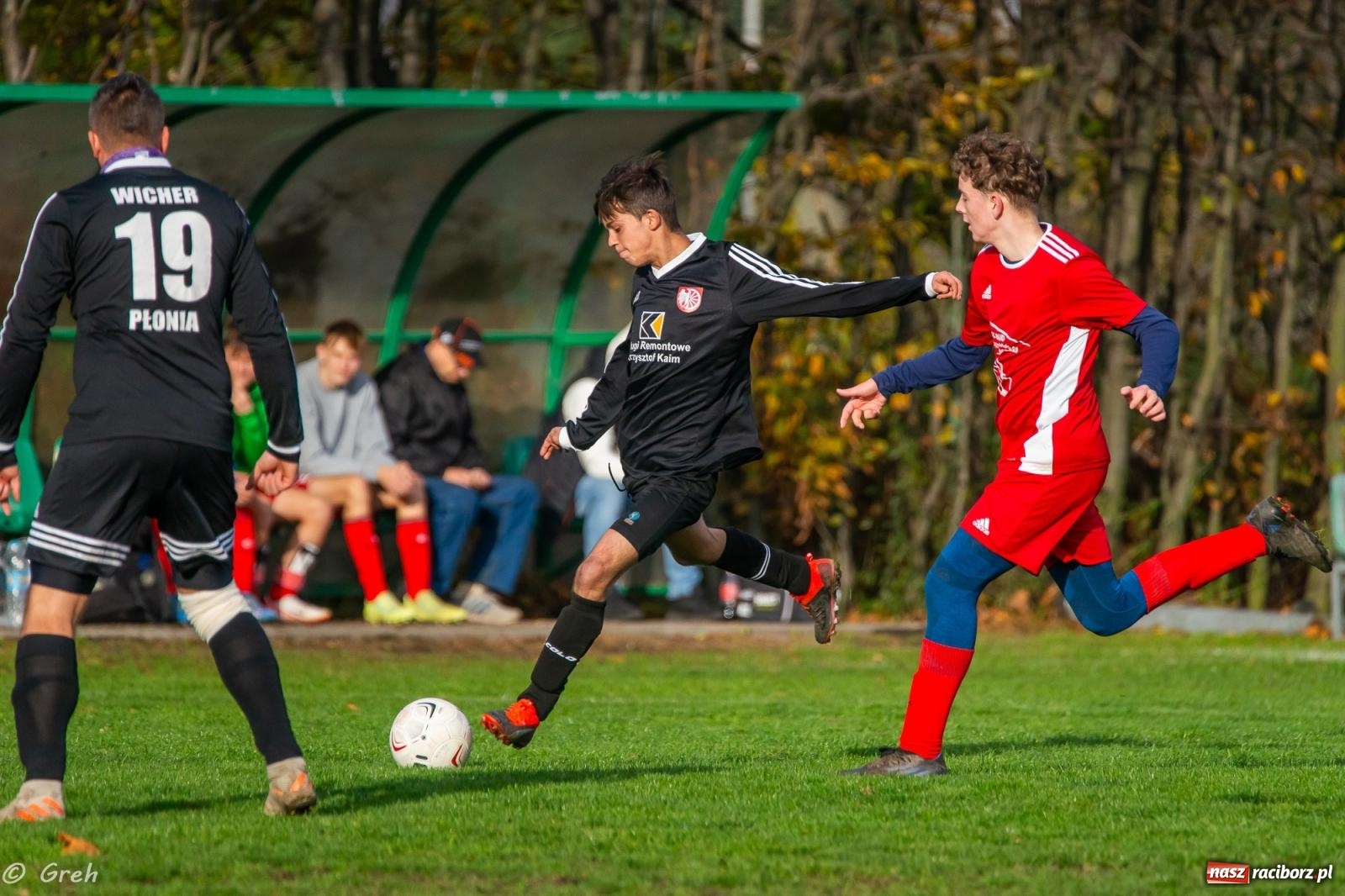 Zdjęcie w galerii na portalu naszraciborz.pl: C klasowe derby Raciborza dla rezerw Studziennej [FOTO] wiadomości z regionu