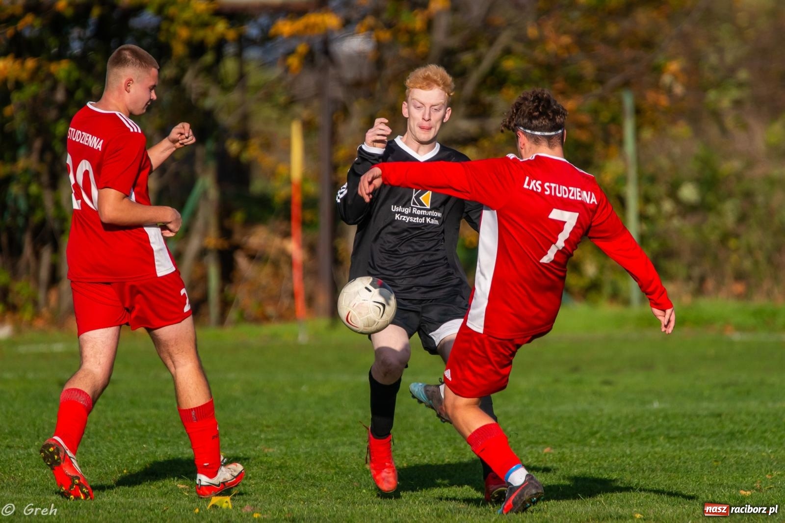Zdjęcie w galerii na portalu naszraciborz.pl: C klasowe derby Raciborza dla rezerw Studziennej [FOTO] wiadomości z regionu