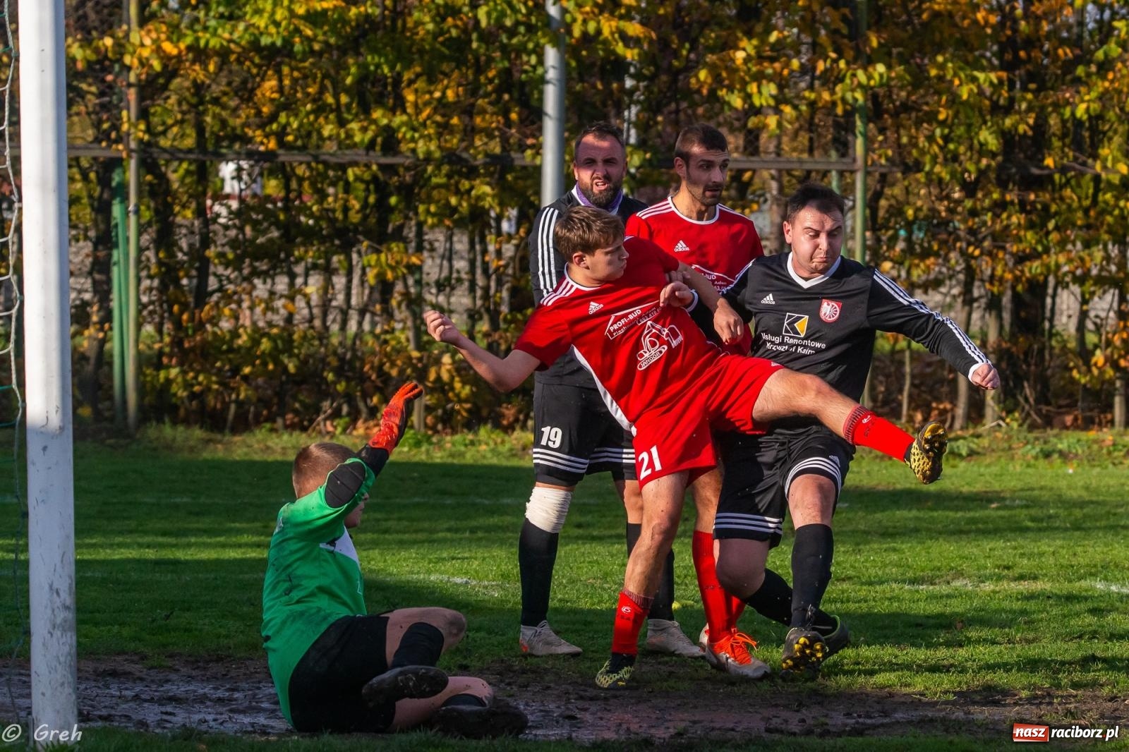 Zdjęcie w galerii na portalu naszraciborz.pl: C klasowe derby Raciborza dla rezerw Studziennej [FOTO] wiadomości z regionu