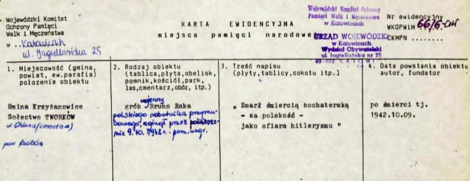 Zdjęcie w galerii na portalu naszraciborz.pl: Sprawa ta ciąży dotąd nad Tworkowem i każdemu, kto o niej myśli wiadomości z regionu