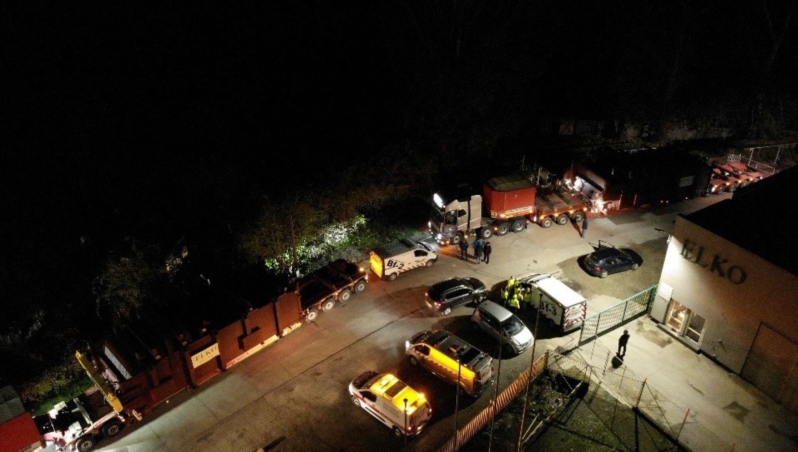 Zdjęcie w galerii na portalu naszraciborz.pl: Tak transport dwóch wielkich kotłów poradził sobie na nerce [FOTO i WIDEO] wiadomości z regionu