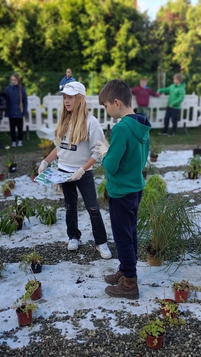 Zdjęcie w galerii na portalu naszraciborz.pl: W Raciborzu powstał ogród deszczowy przy SP13 wiadomości z regionu