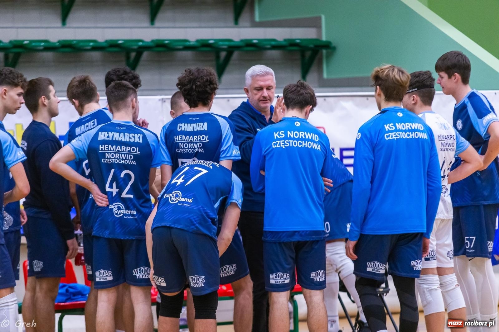 Zdjęcie w galerii na portalu naszraciborz.pl: Siatkówka. Racibórz bez punktów w zaległym meczu [FOTO i WIDEO] wiadomości z regionu