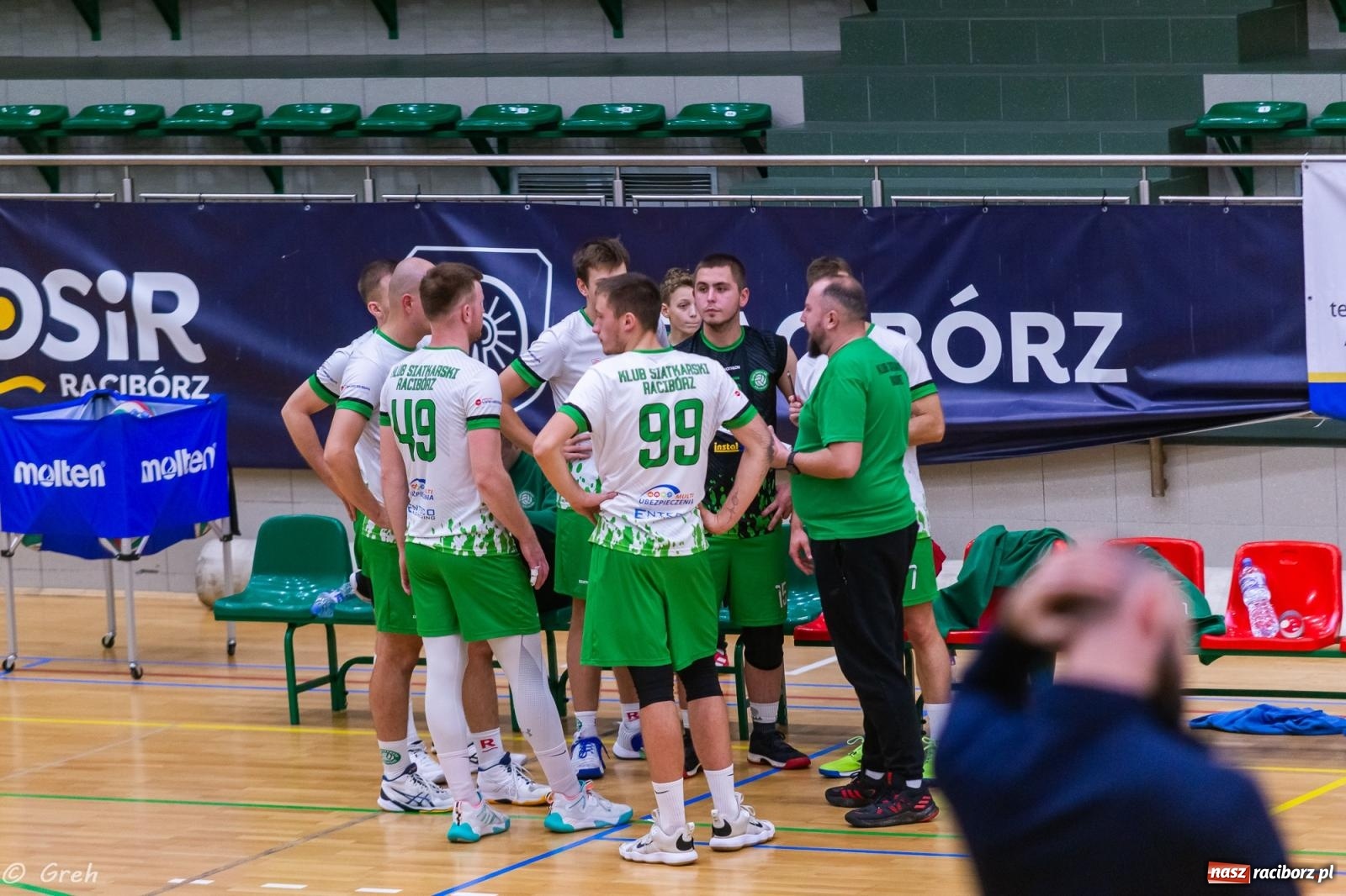 Zdjęcie w galerii na portalu naszraciborz.pl: Siatkówka. Racibórz bez punktów w zaległym meczu [FOTO i WIDEO] wiadomości z regionu