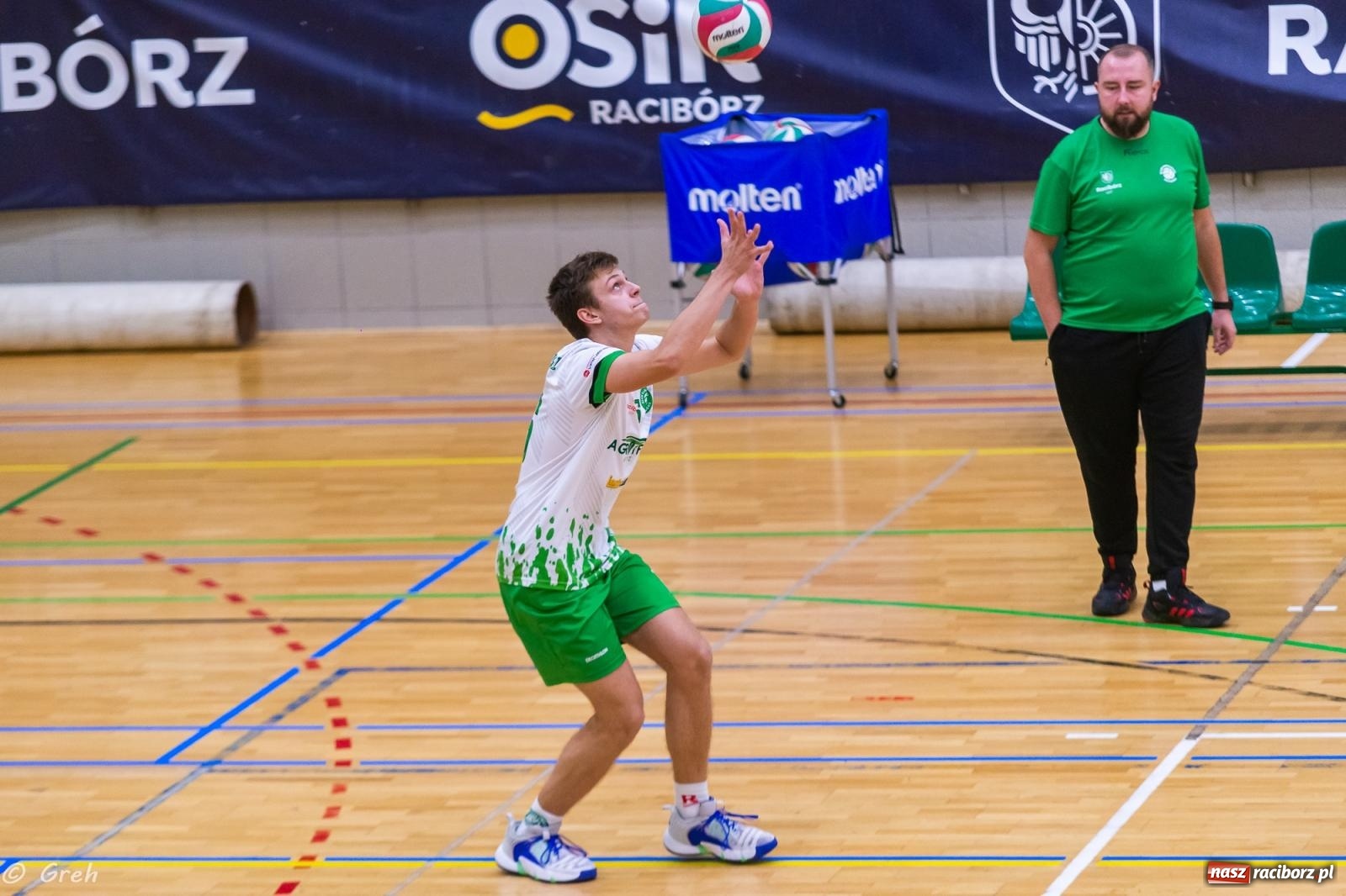 Zdjęcie w galerii na portalu naszraciborz.pl: Siatkówka. Racibórz bez punktów w zaległym meczu [FOTO i WIDEO] wiadomości z regionu