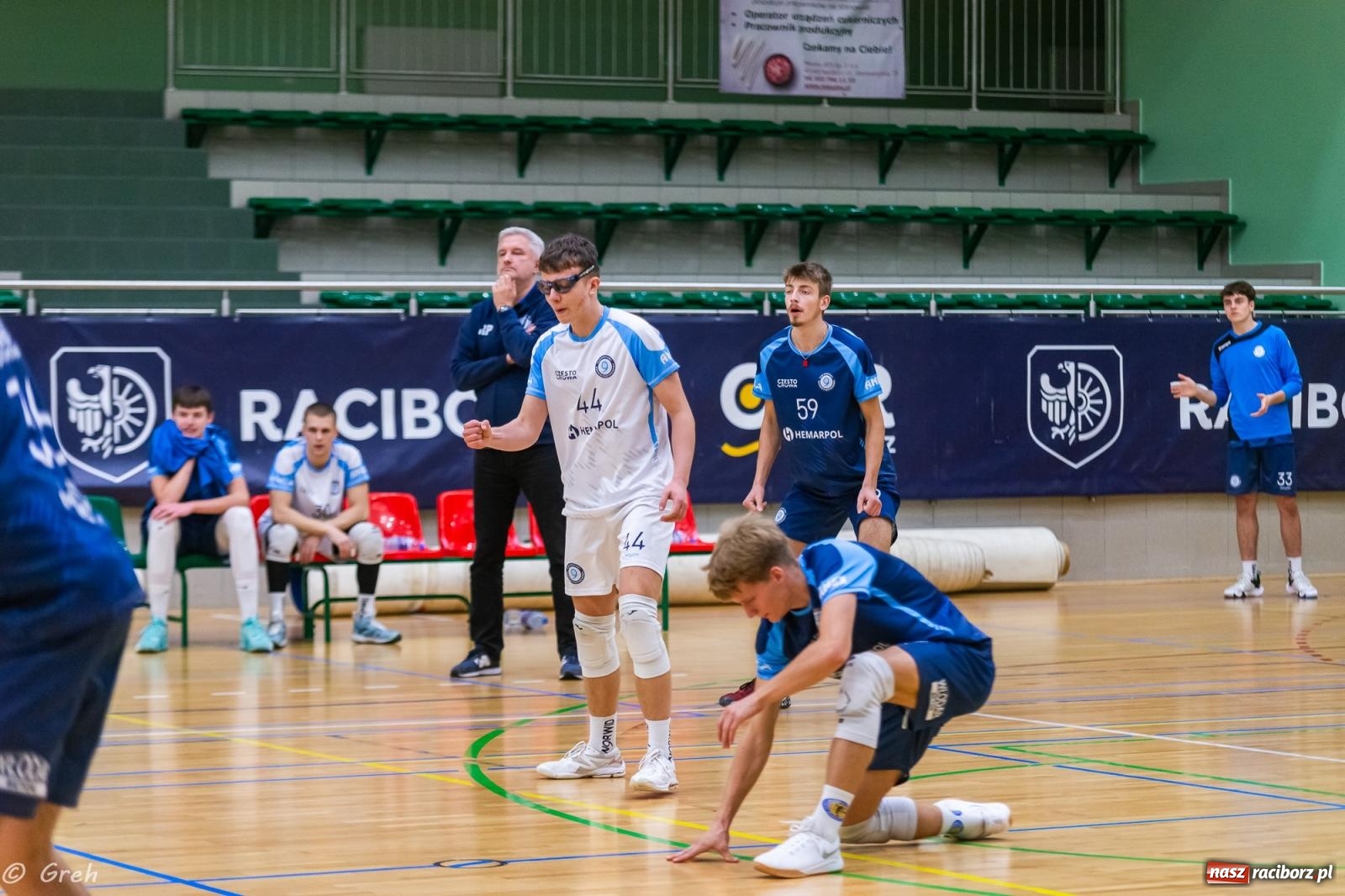 Zdjęcie w galerii na portalu naszraciborz.pl: Siatkówka. Racibórz bez punktów w zaległym meczu [FOTO i WIDEO] wiadomości z regionu