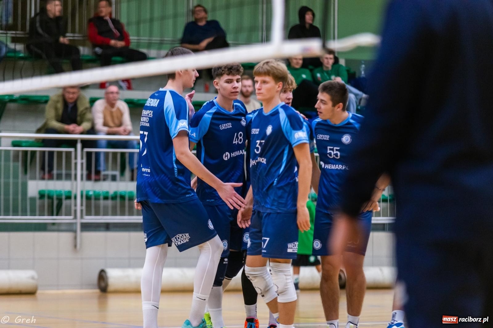 Zdjęcie w galerii na portalu naszraciborz.pl: Siatkówka. Racibórz bez punktów w zaległym meczu [FOTO i WIDEO] wiadomości z regionu