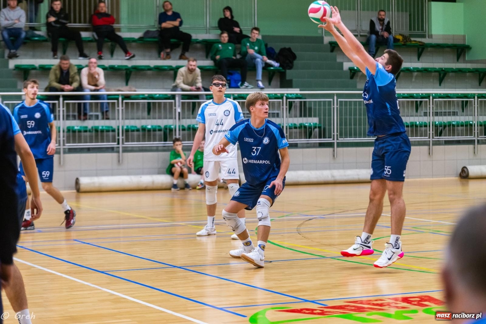 Zdjęcie w galerii na portalu naszraciborz.pl: Siatkówka. Racibórz bez punktów w zaległym meczu [FOTO i WIDEO] wiadomości z regionu