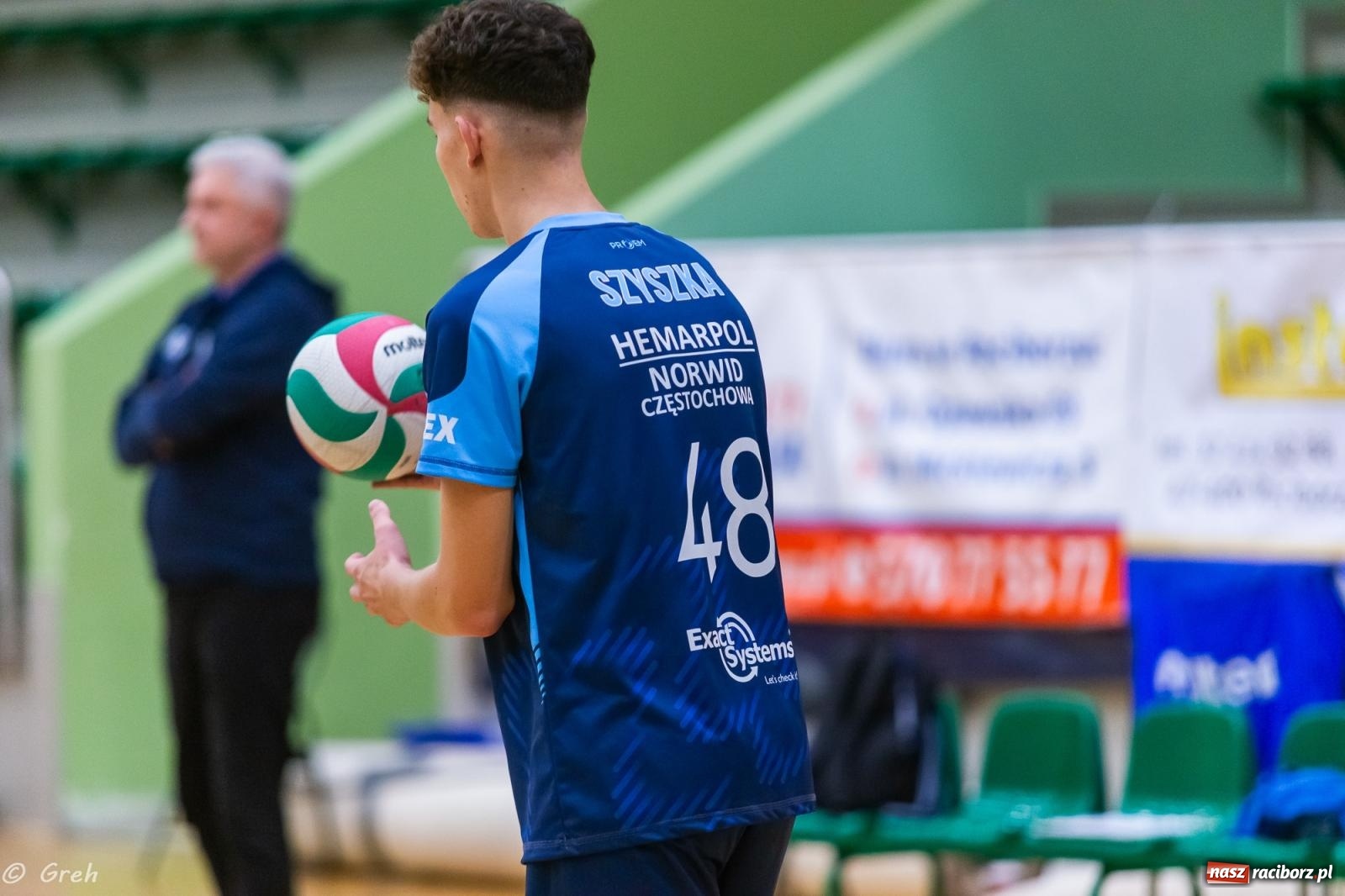 Zdjęcie w galerii na portalu naszraciborz.pl: Siatkówka. Racibórz bez punktów w zaległym meczu [FOTO i WIDEO] wiadomości z regionu