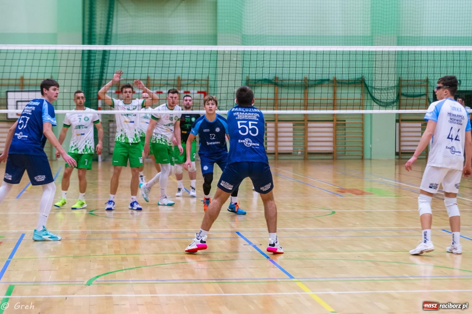 Zdjęcie w galerii na portalu naszraciborz.pl: Siatkówka. Racibórz bez punktów w zaległym meczu [FOTO i WIDEO] wiadomości z regionu