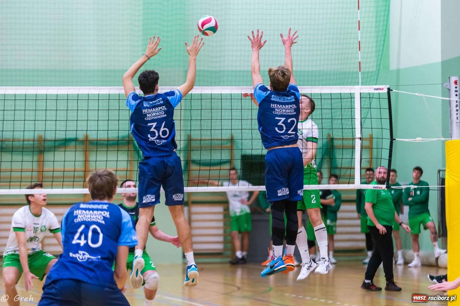 Zdjęcie w galerii na portalu naszraciborz.pl: Siatkówka. Racibórz bez punktów w zaległym meczu [FOTO i WIDEO] wiadomości z regionu
