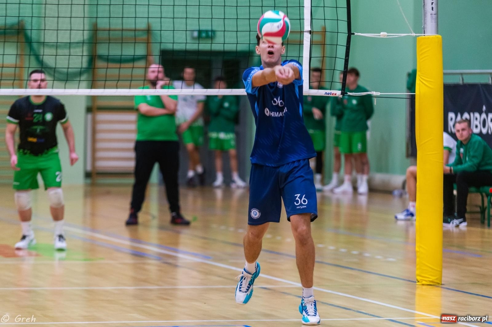 Zdjęcie w galerii na portalu naszraciborz.pl: Siatkówka. Racibórz bez punktów w zaległym meczu [FOTO i WIDEO] wiadomości z regionu