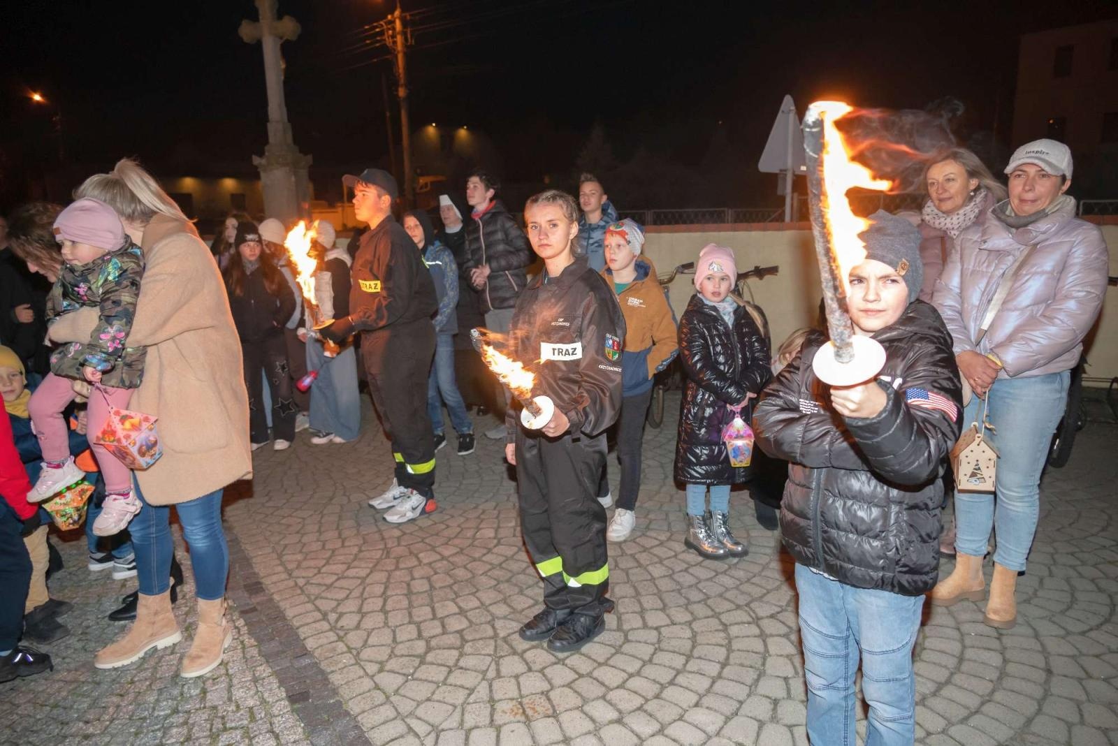 Zdjęcie w galerii na portalu naszraciborz.pl: Święty Marcin i pyszne rogale w Krzyżanowicach wiadomości z regionu