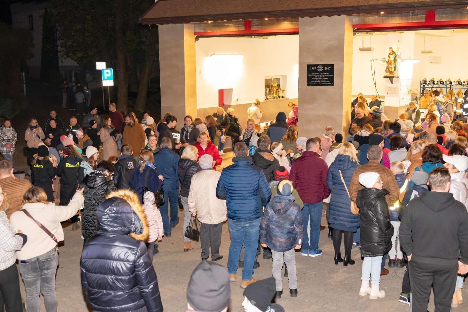 Zdjęcie w galerii na portalu naszraciborz.pl: Święty Marcin i pyszne rogale w Krzyżanowicach wiadomości z regionu