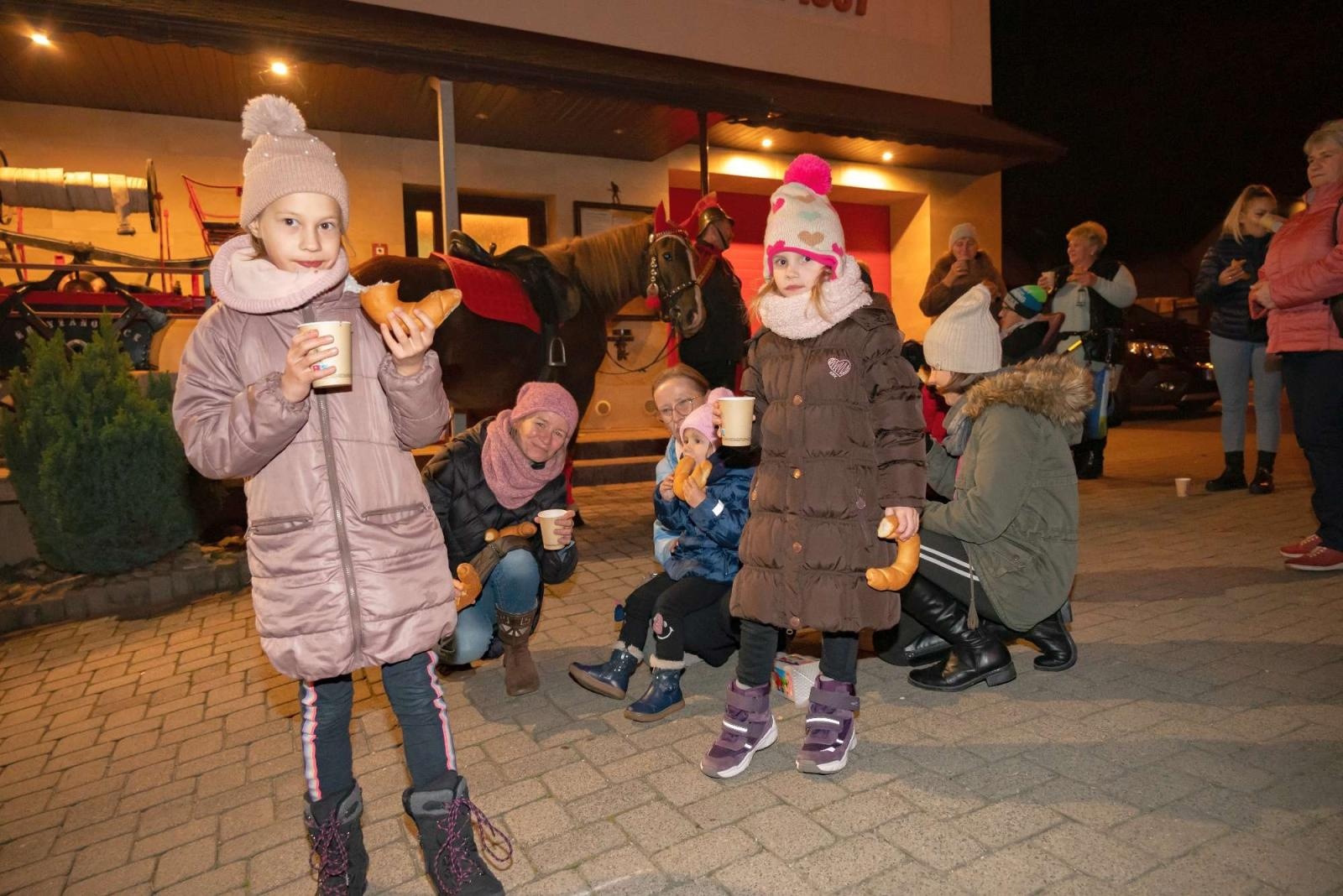 Zdjęcie w galerii na portalu naszraciborz.pl: Święty Marcin i pyszne rogale w Krzyżanowicach wiadomości z regionu