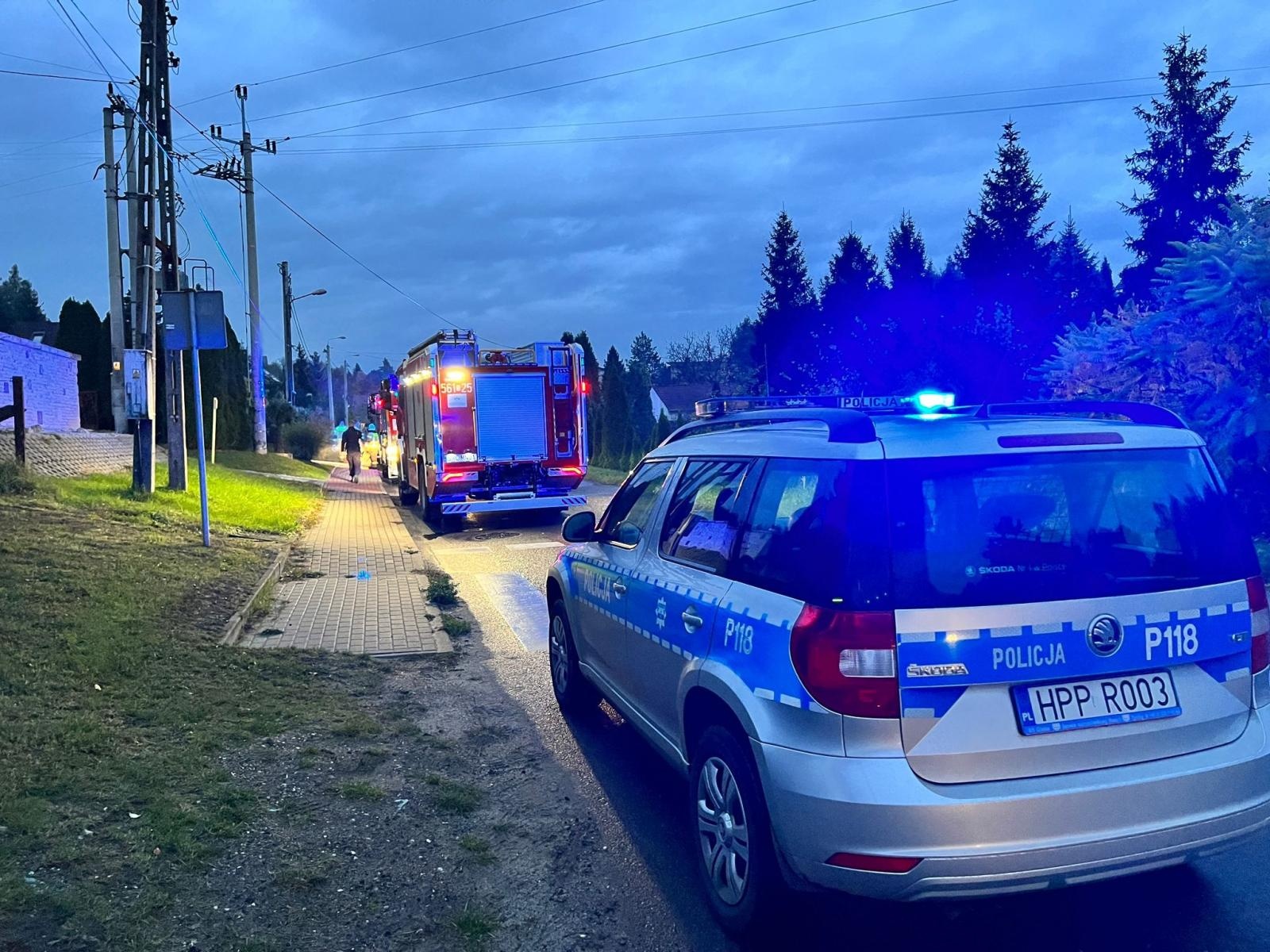 Zdjęcie w galerii na portalu naszraciborz.pl: Strażacka akcja przy Pogrzebieńskiej. Paliło się jacuzzi wiadomości z regionu