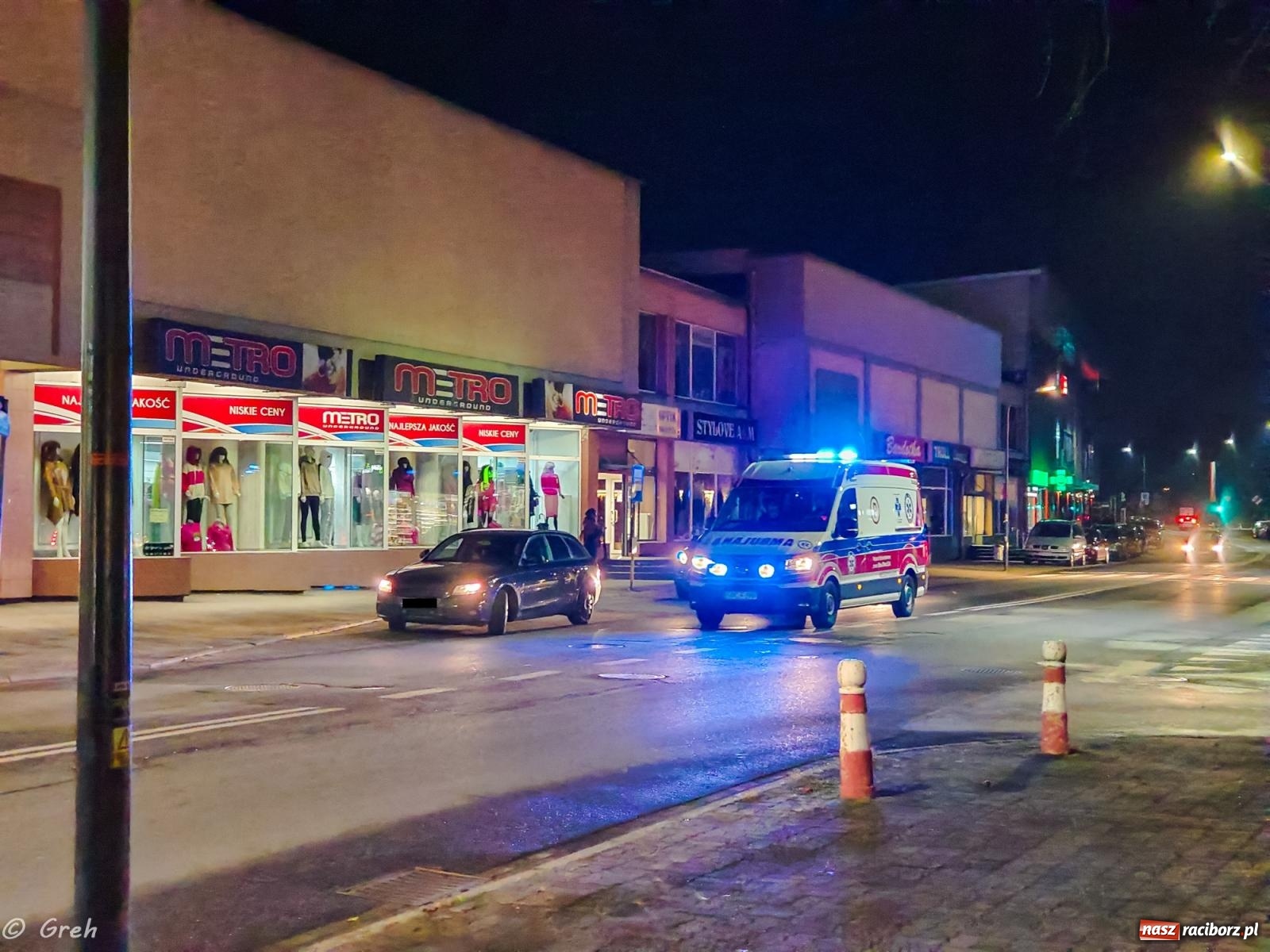 Zdjęcie w galerii na portalu naszraciborz.pl: Zderzenie na Opawskiej. Poszkodowany ma teraz problemy wiadomości z regionu