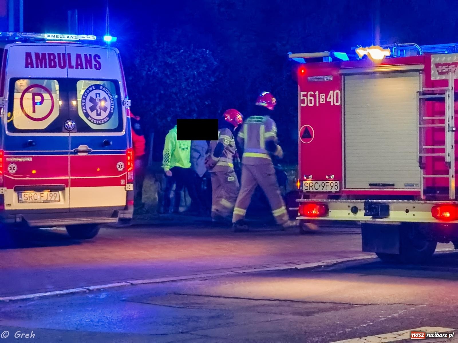 Zdjęcie w galerii na portalu naszraciborz.pl: Zderzenie na Opawskiej. Poszkodowany ma teraz problemy wiadomości z regionu