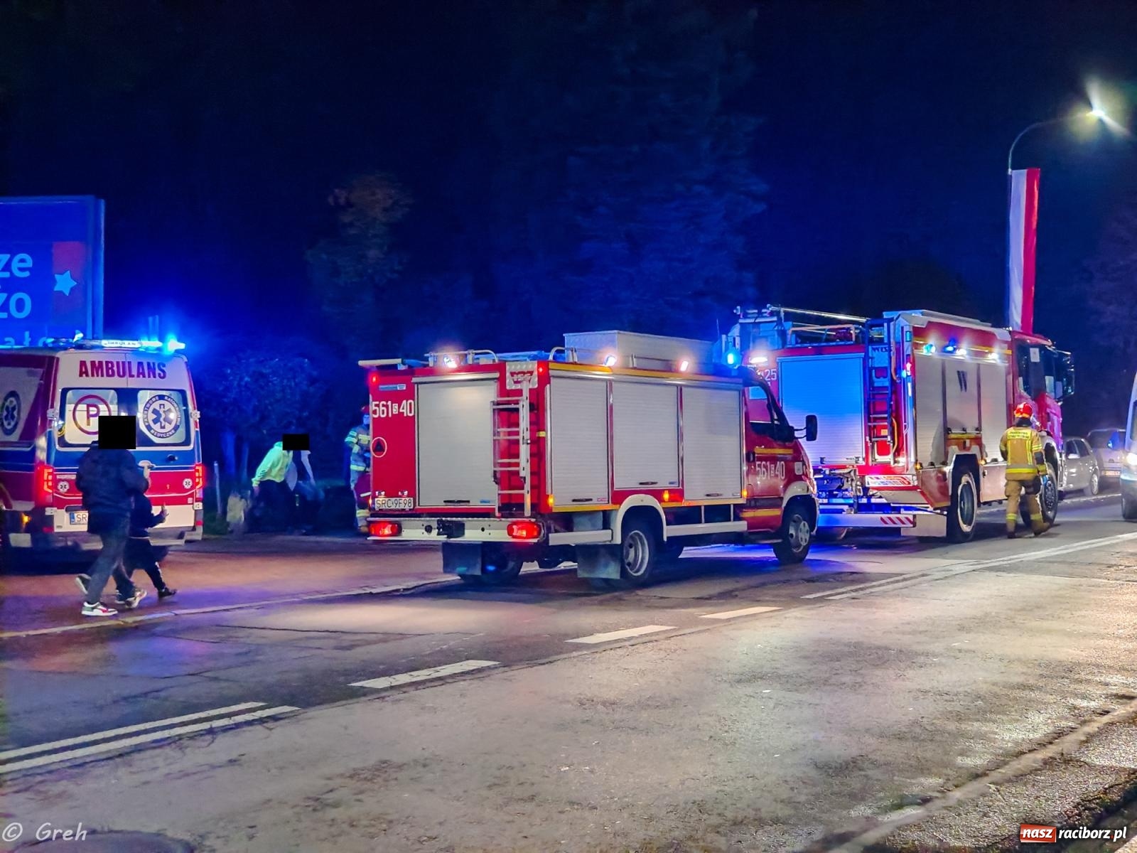 Zdjęcie w galerii na portalu naszraciborz.pl: Zderzenie na Opawskiej. Poszkodowany ma teraz problemy wiadomości z regionu