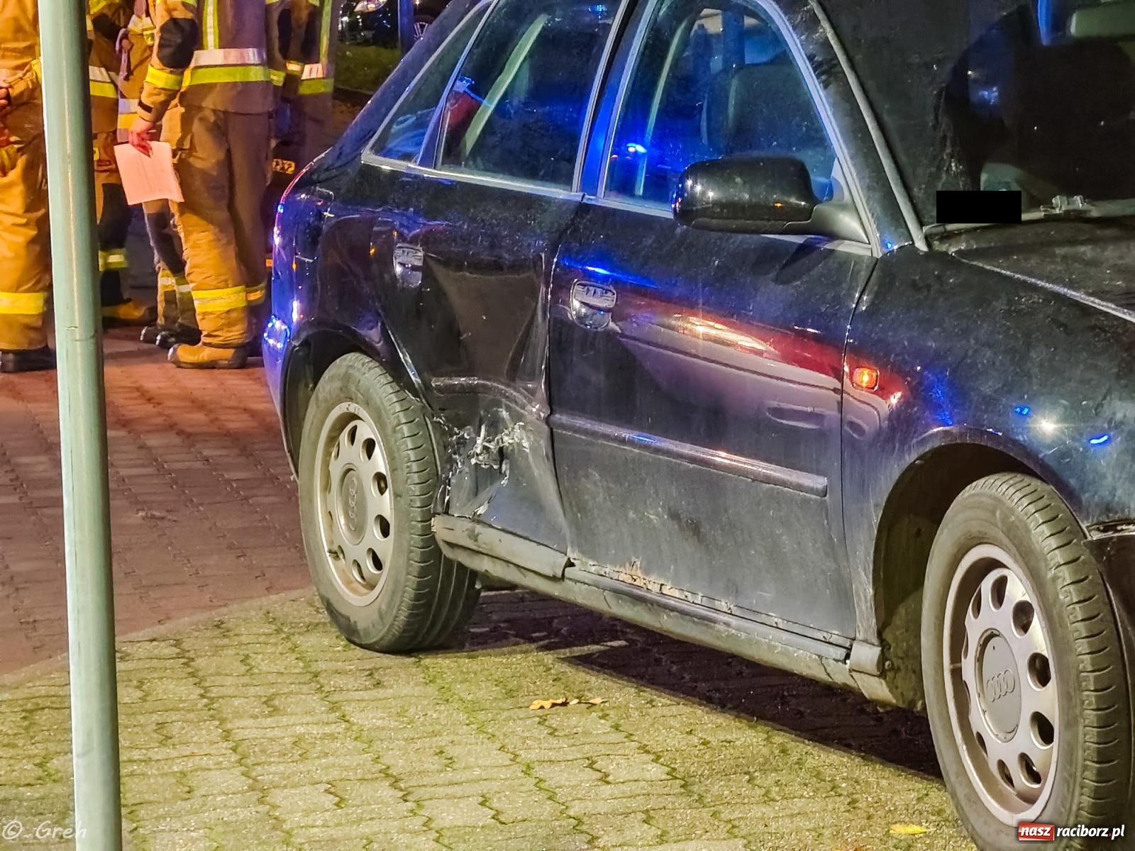 Zdjęcie w galerii na portalu naszraciborz.pl: Zderzenie na Opawskiej. Poszkodowany ma teraz problemy wiadomości z regionu