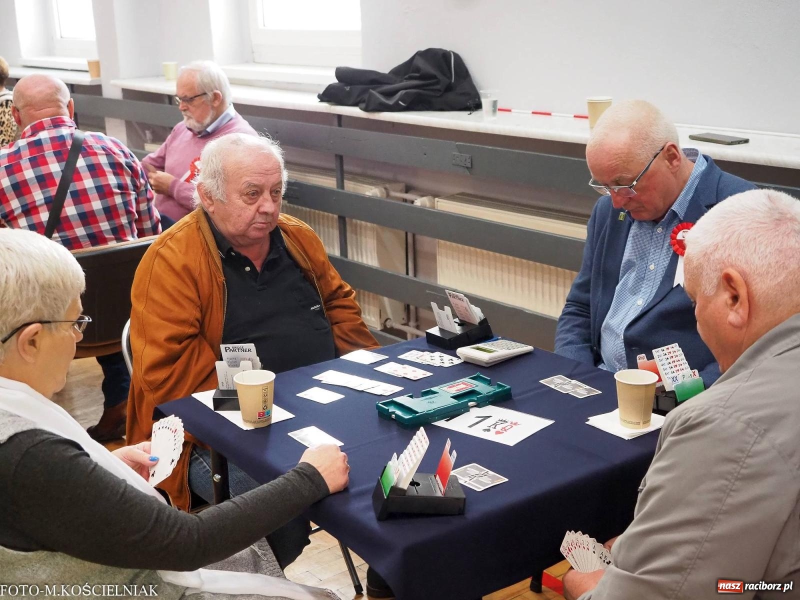 Zdjęcie w galerii na portalu naszraciborz.pl: Brydżyści z całej Polski zjechali do Raciborza wiadomości z regionu