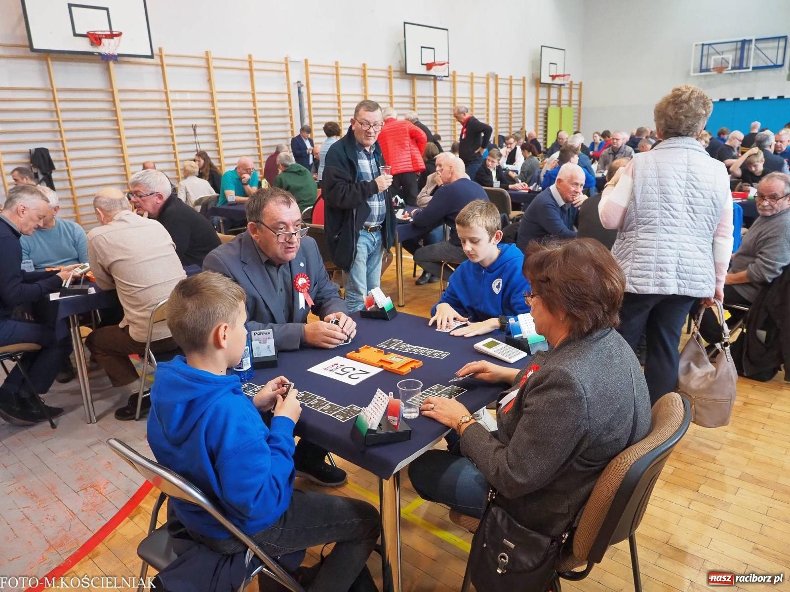 Zdjęcie w galerii na portalu naszraciborz.pl: Brydżyści z całej Polski zjechali do Raciborza wiadomości z regionu