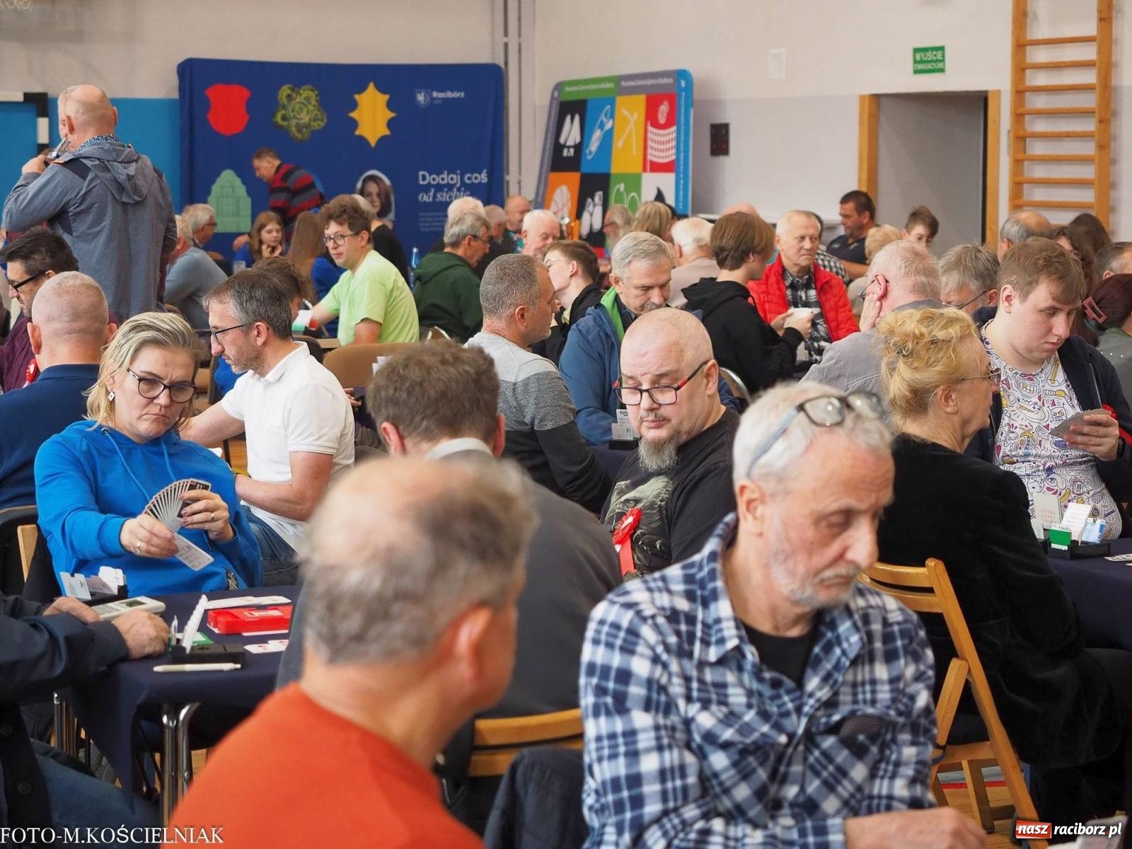 Zdjęcie w galerii na portalu naszraciborz.pl: Brydżyści z całej Polski zjechali do Raciborza wiadomości z regionu