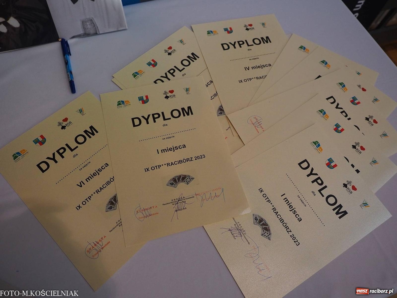 Zdjęcie w galerii na portalu naszraciborz.pl: Brydżyści z całej Polski zjechali do Raciborza wiadomości z regionu