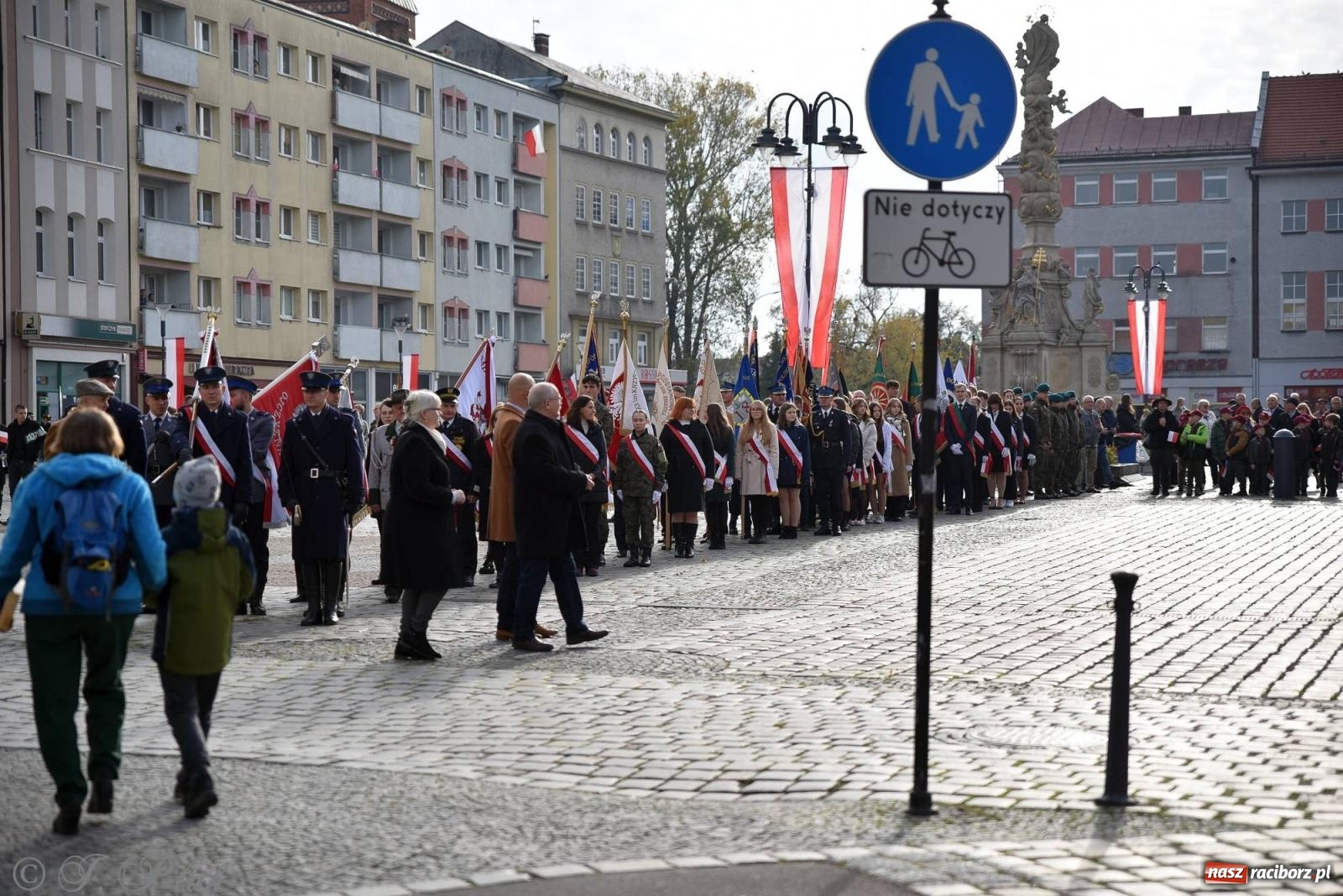 Zdjęcie w galerii na portalu naszraciborz.pl: Nie jest dana na zawsze. Racibórz świętuje odzyskanie niepodległości [FOTO i WIDEO] wiadomości z regionu