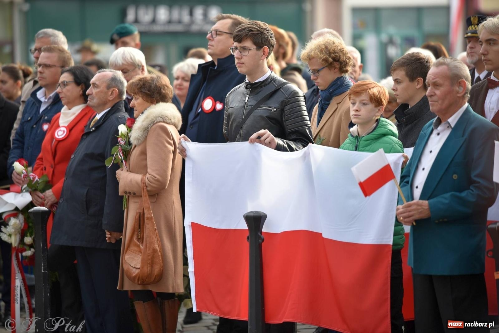 Zdjęcie w galerii na portalu naszraciborz.pl: Nie jest dana na zawsze. Racibórz świętuje odzyskanie niepodległości [FOTO i WIDEO] wiadomości z regionu